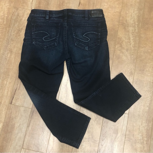 Silver Jeans TUESDAY MID CAPRI 31X23 - Picture 6 of 9